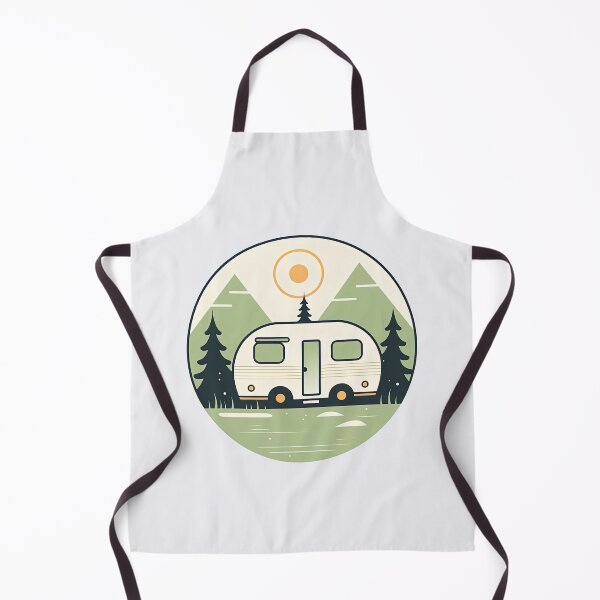 Item preview, Minimalist Green Airstream Adventurer designed and sold by sμ (smew).