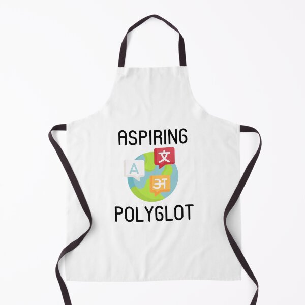 Item preview, Aspiring Polyglot designed and sold by GoofyLab.