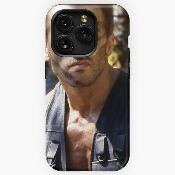 Arnold Schwarzenegger Commando Phone Case for iPhone 15 Pro 