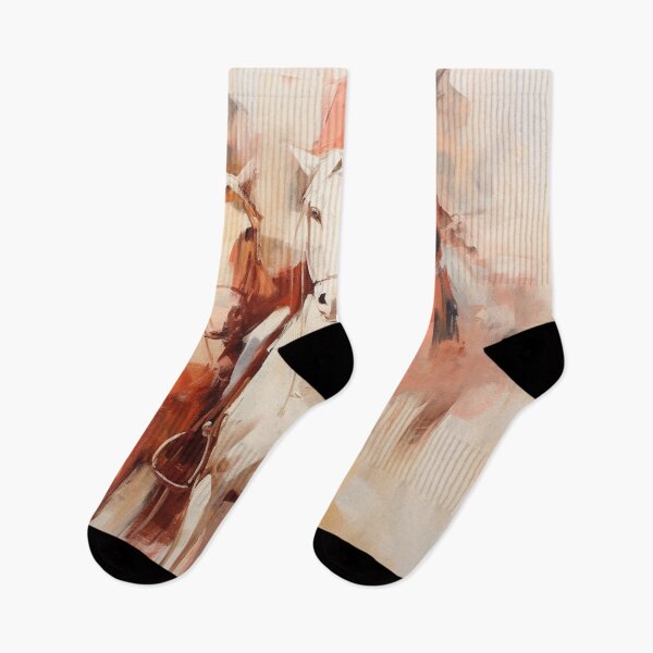 Item preview, Abstract Cowboys Riding Horses: Artistic Western Design designed and sold by pokedez.