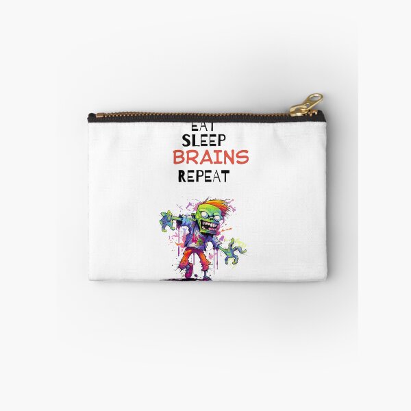 Item preview, Eat Sleep Brains Repeat Graffiti Zombie designed and sold by BeagleDesigns.