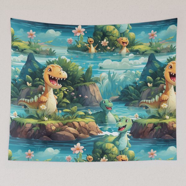 Item preview, Dinosaur Delight Illustrations of Prehistoric Wonders designed and sold by pavenavach.