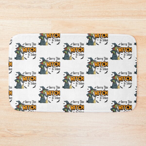 Item preview, Sorry This Witch Is Taken - Cool Gifts For Halloween by FanityPrints designed and sold by FanityPrints.