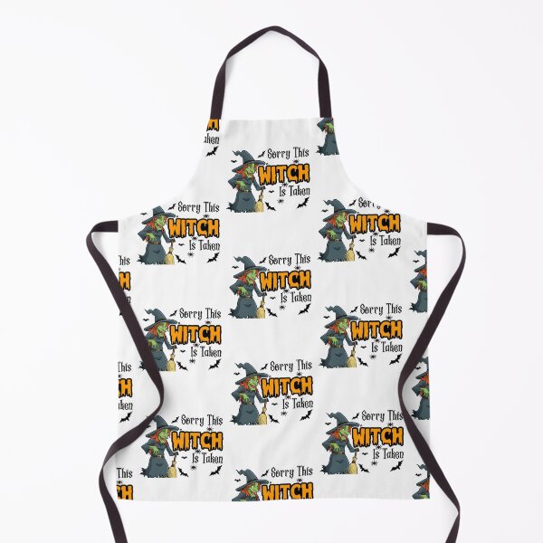 Item preview, Sorry This Witch Is Taken - Cool Gifts For Halloween by FanityPrints designed and sold by FanityPrints.