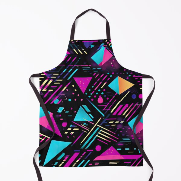 Item preview, 80s and 90s Retro Pop Synthwave Pattern designed and sold by AeonAcademy.