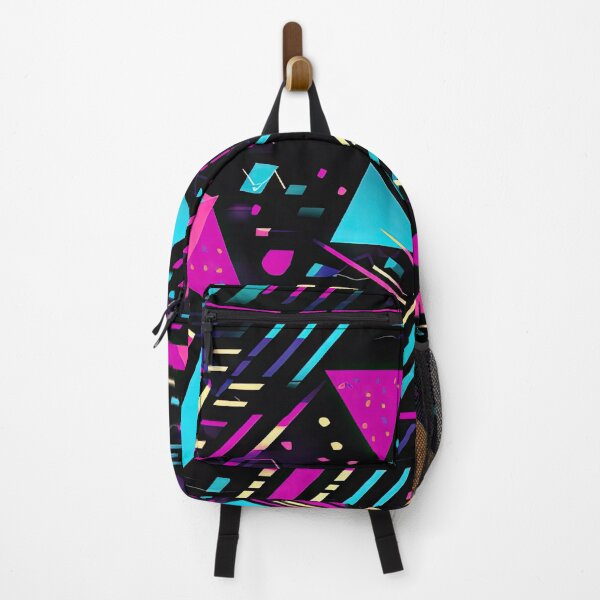 Item preview, 80s and 90s Retro Pop Synthwave Pattern designed and sold by AeonAcademy.
