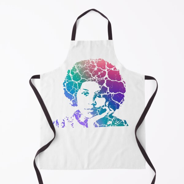 Item preview, Bell Hooks Image Portrait Cracked effect designed and sold by SchlossInspire.