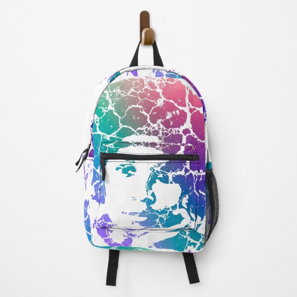 Item preview, Bell Hooks Image Portrait Cracked effect designed and sold by SchlossInspire.