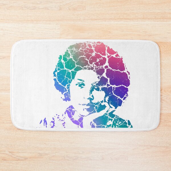 Item preview, Bell Hooks Image Portrait Cracked effect designed and sold by SchlossInspire.