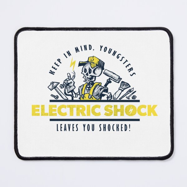 Item preview, Electricity Kills Vintage Warning designed and sold by PanKurist.