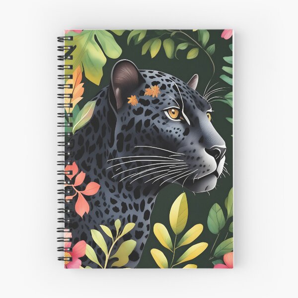 Item preview, Black Jaguar Beauty Flower designed and sold by the-cc.