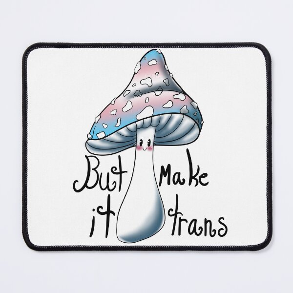 Item preview, Transgender Little Mushroom Friend designed and sold by ShaeRaindrop.