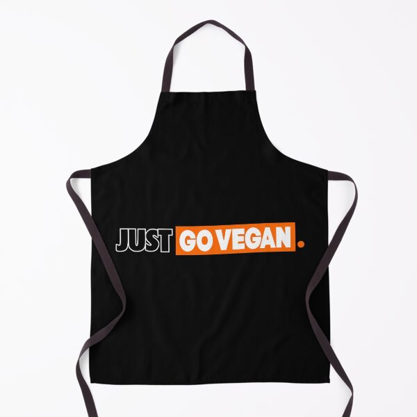 Item preview, Just go vegan - orange - bk designed and sold by reIntegration.