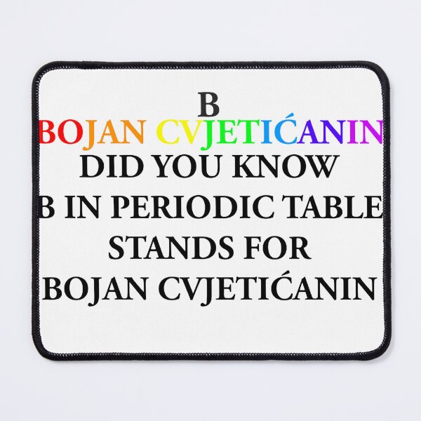 Item preview, Bojan Cvjetićanin designed and sold by monnie-the-one.