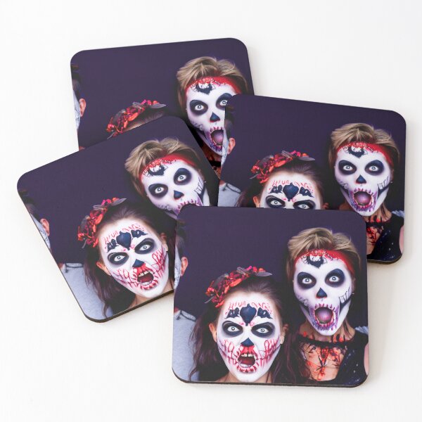 Item preview, Four scary people. Halloween or Day of the Dead concept designed and sold by Photopat.