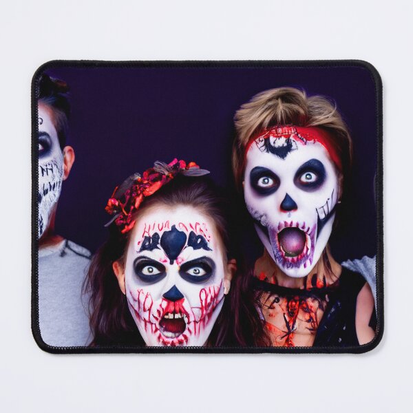 Item preview, Four scary people. Halloween or Day of the Dead concept designed and sold by Photopat.