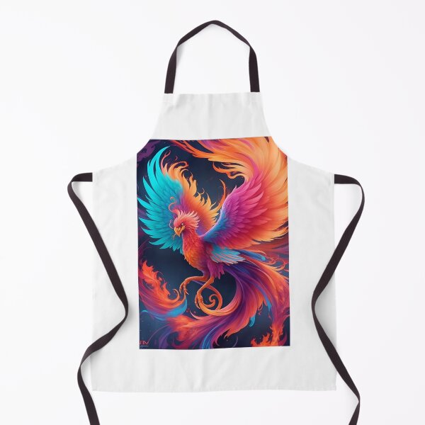 Item preview, "Chromatic Phoenix: A Kaleidoscope of Rebirth" T - shirt designs designed and sold by AyushAIImage01.