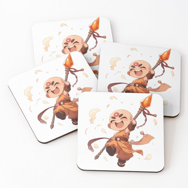 Item preview, Chibi Monk marching designed and sold by SundayDonuts.