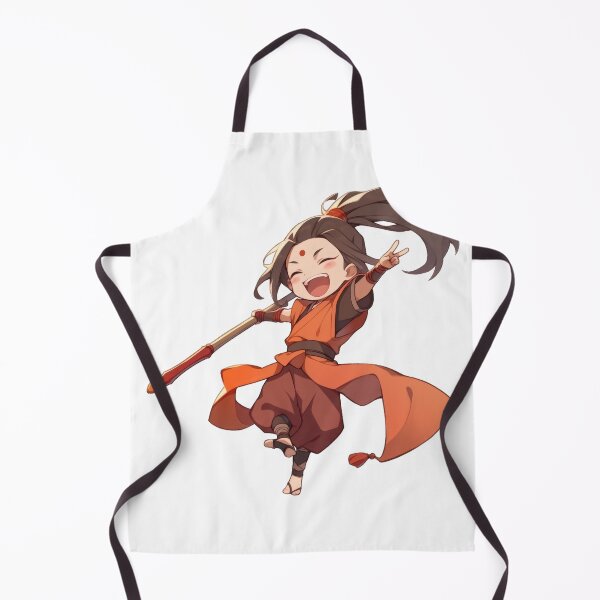Item preview, Chibi Monk with Staff designed and sold by SundayDonuts.