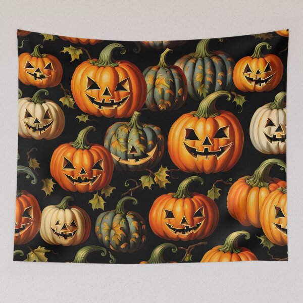 Item preview, Jack-O-Lantern Pattern designed and sold by DiscoGypsyFish.