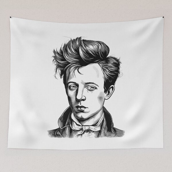 Item preview, Jean Nicolas Arthur Rimbaud designed and sold by NTGUILTY.
