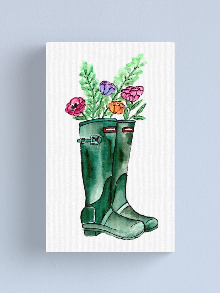 hunter canvas boots