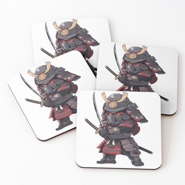 Item preview, Cute Armored Samurai Hero designed and sold by SundayDonuts.
