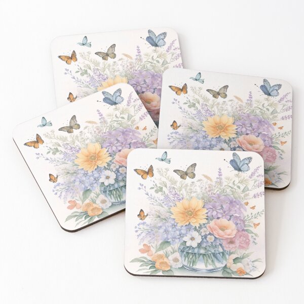 Item preview, Botanical Ecstasy: Flowers, Herbs and Butterflies designed and sold by RabbitPrints.