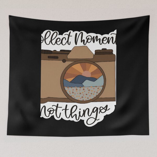 Item preview, Collect Mo ts Not Things Granola Camera  	 designed and sold by rmeaacaabrr65.
