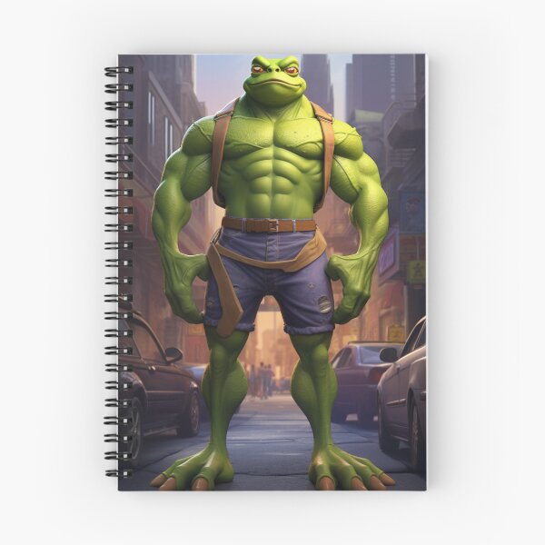 Item preview, Frog Flex: The Monster Bodybuilder of the Pond designed and sold by JLCableStudio.