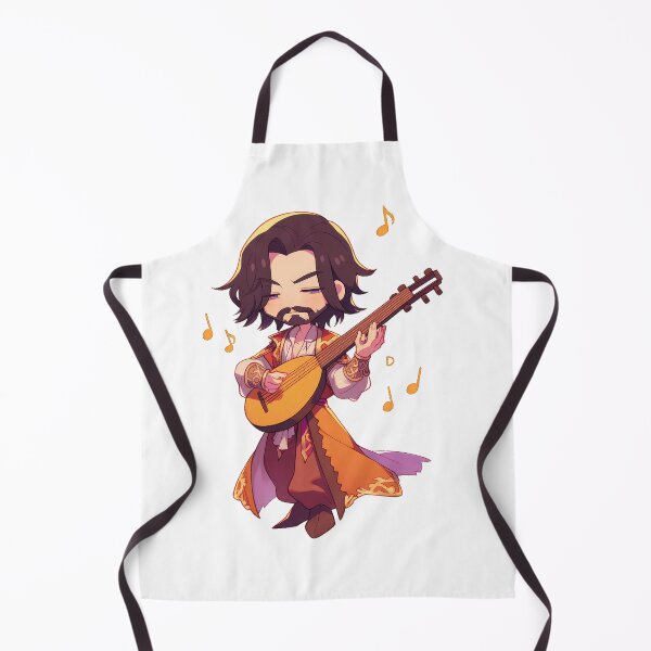 Item preview, Cute Bard with Notes designed and sold by SundayDonuts.