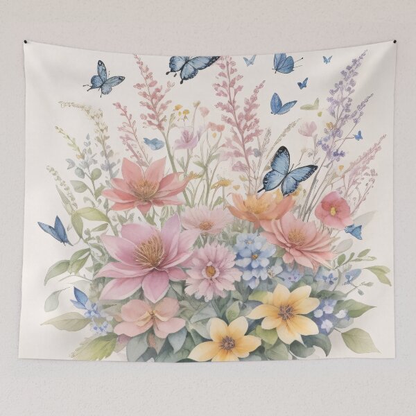 Item preview, Botanical Ecstasy 2: Flowers, Herbs and Butterflies designed and sold by RabbitPrints.
