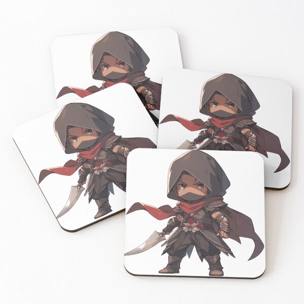 Item preview, Cute Assassin Rogue Hero designed and sold by SundayDonuts.