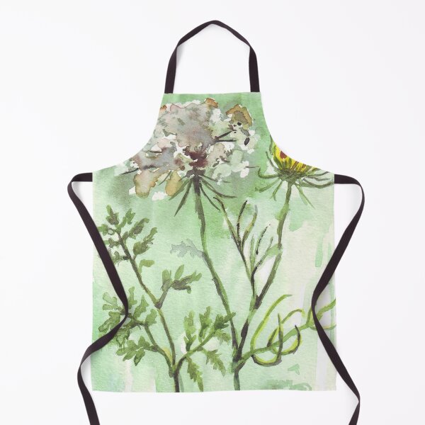 Item preview, Carrots gone to seed - Botanical illustration designed and sold by Maree Clarkson .