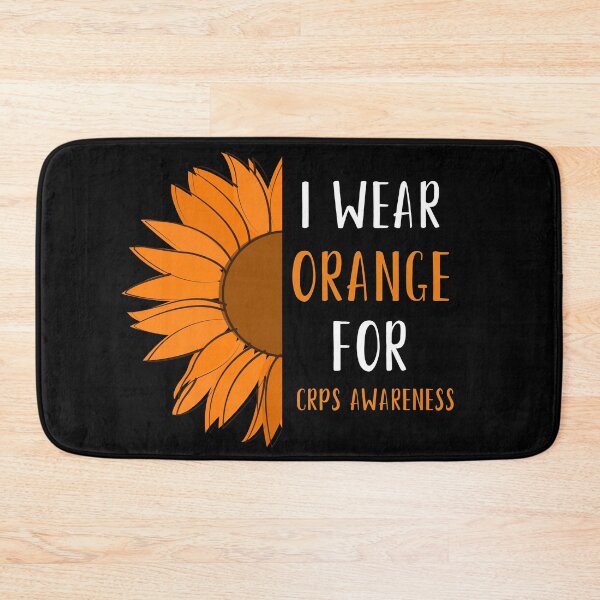Item preview, In This Family Nobody Fights Alone CRPS Orange Ribbon Awareness designed and sold by Color-Sparkle.