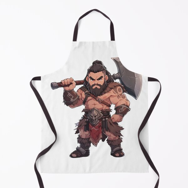 Item preview, Cute Barbarian Fighter Hero designed and sold by SundayDonuts.