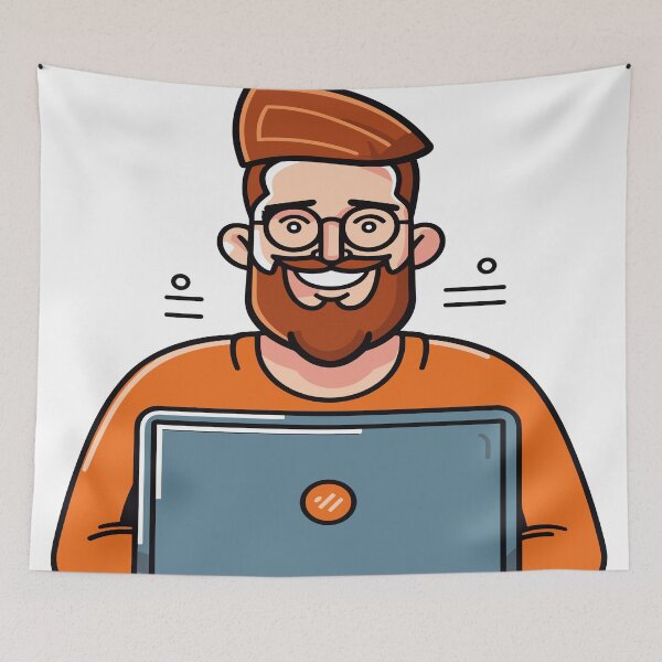 Item preview, Fierce Gamer Cartoon designed and sold by janedewaard.
