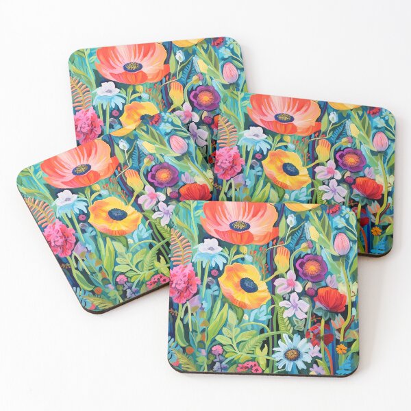 Item preview, Beautiful garden flowers and butterflies 13 designed and sold by Art by Lilia.