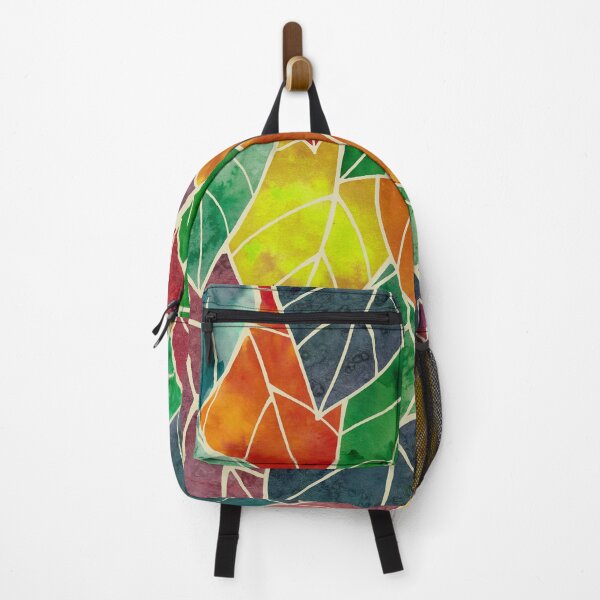 Item preview, Watercolor autumn leaves print designed and sold by likapix.