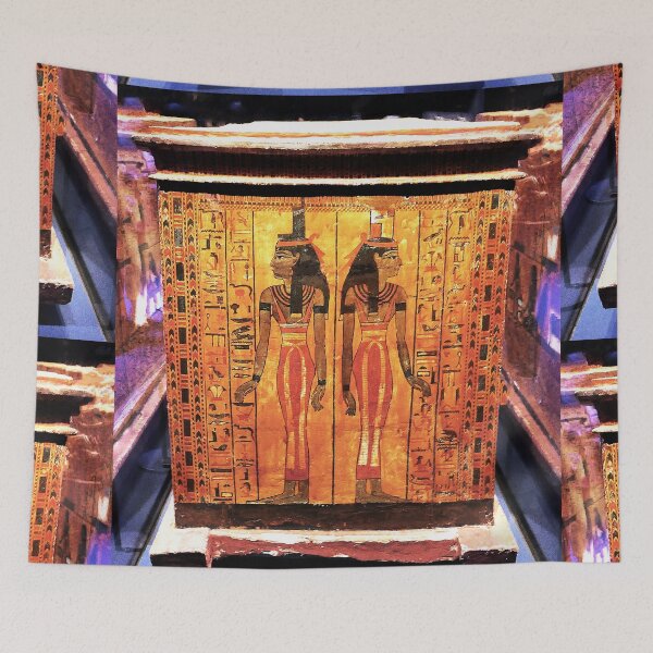 Item preview, vr 3397 / finition 2023 - 23 -  pharaon ramsès ll  - Cercueil externe de Sennedjem -  Okaio Créations  Olavia-Olao designed and sold by o.okaïo.