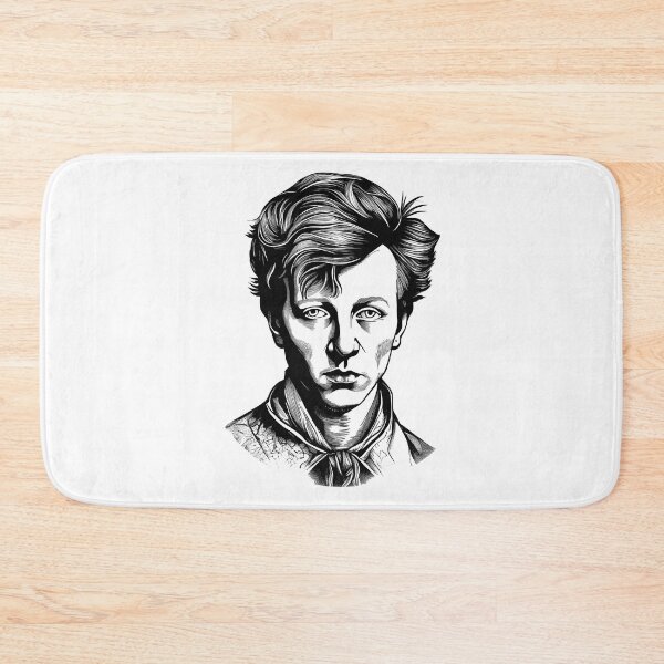 Item preview, Portrait of Jean Nicolas Arthur Rimbaud designed and sold by NTGUILTY.