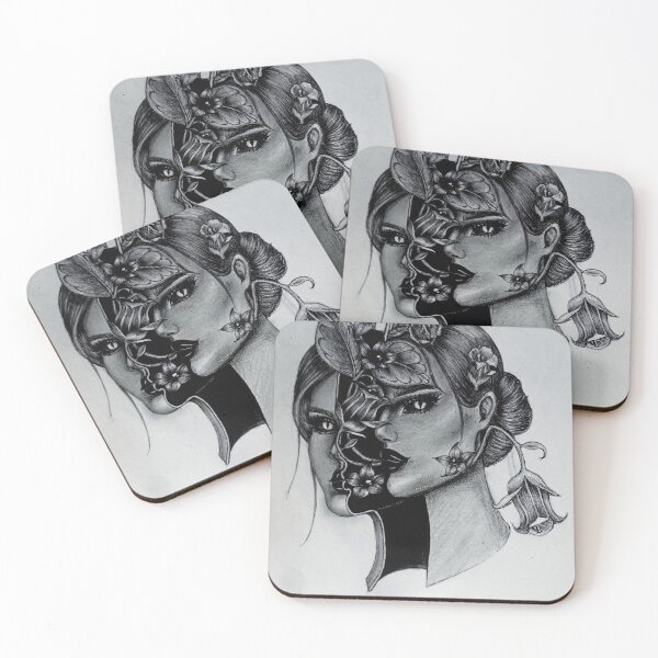 Item preview, Lady with deadly nightshade flowers designed and sold by Imy-Chan.