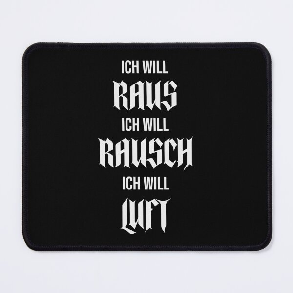 Item preview, Raus Rausch Luft (White) designed and sold by StayAwakeGrphx.