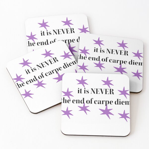 Item preview, it is never the end of carpe diem designed and sold by monnie-the-one.