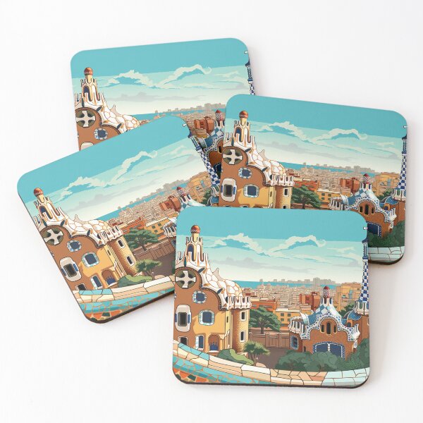 Item preview, Artful Views of Park Güell designed and sold by Christfield.