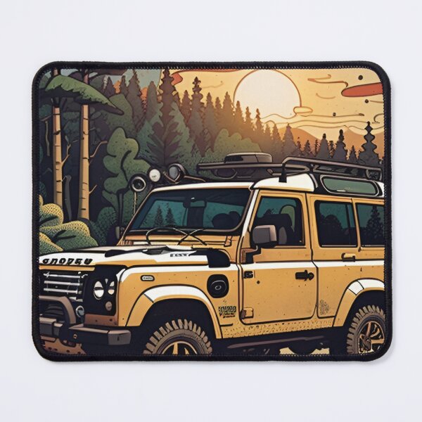 Item preview, American Flag Off-Road SUV Dirt Race Vintage Mud Explorer designed and sold by Provio.