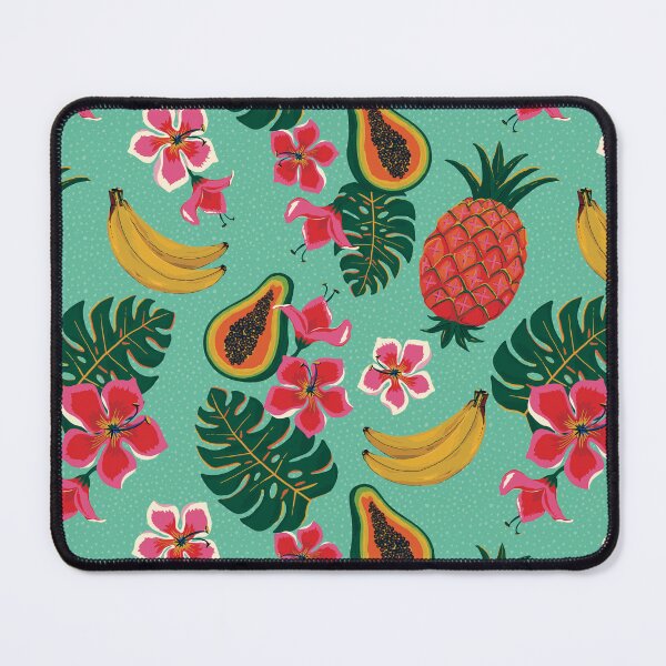 Item preview, TROPICAL FRUITS BLUE BACKGROUND designed and sold by Phanya-Style.