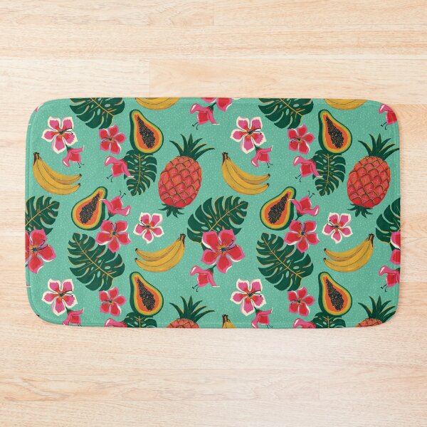 Item preview, TROPICAL FRUITS BLUE BACKGROUND designed and sold by Phanya-Style.