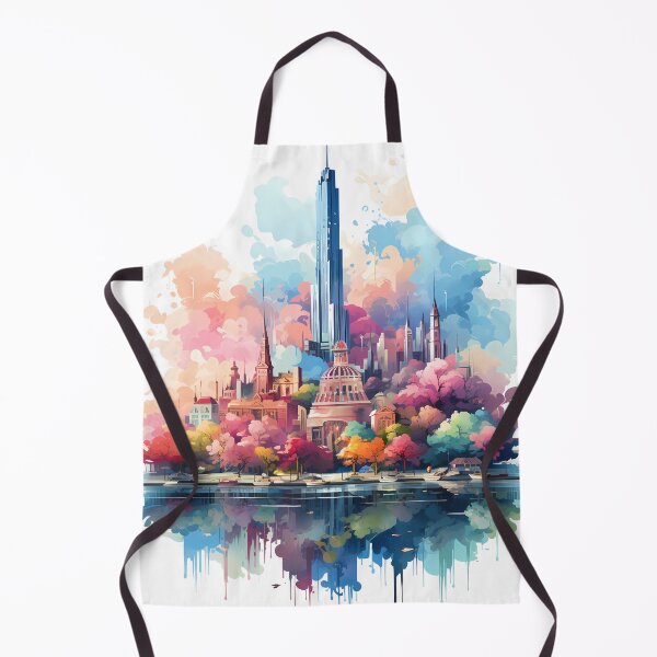 Item preview, City View With A Skyscraper designed and sold by alacaz.