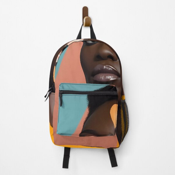 Item preview, woman's face with a multi-coloured background designed and sold by Turnzart.